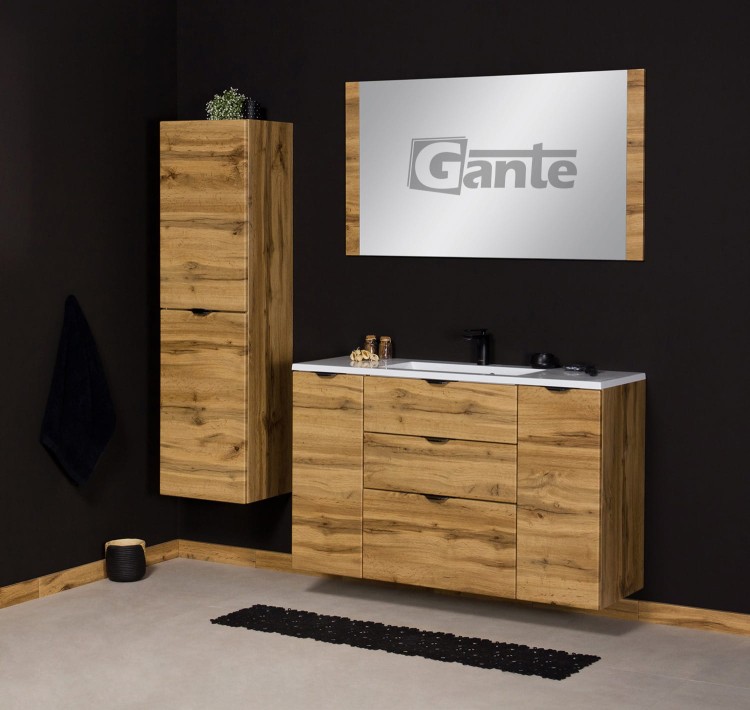 Szafka łazienkowa z umywalka 120 cm dekor dąb naturalny 3 szuflady i 2 szafki boczne (2).jpg