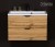 Szafka z umywalką 60 cm 2 szuflady dekor dąb naturalny czarne uchwyty (2).jpg