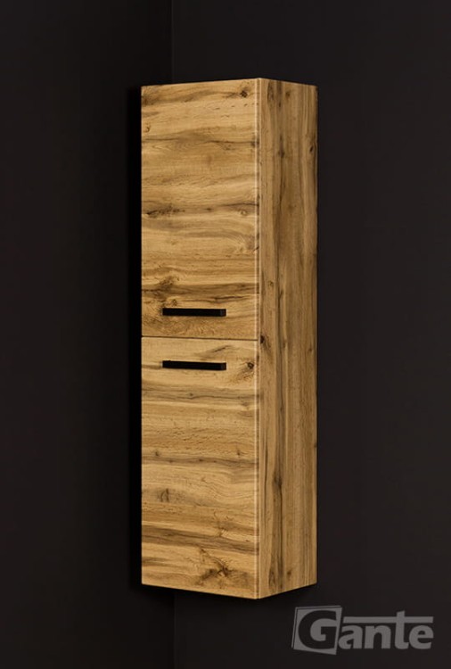 2 drzwiowy regał loft dąb naturalny i czarne uchwyty (3).jpg