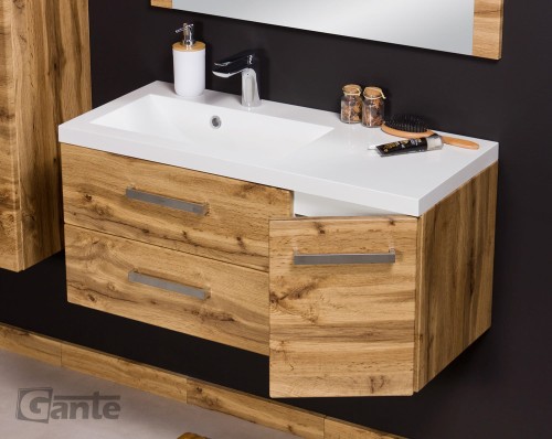 szafka łazienkowa z umywalka 90 cm kolor szafki dąb naturalny kolekcja Fokus (5).jpg