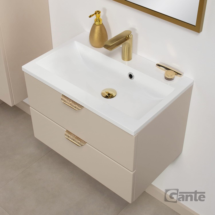 beżowa szafka do łazienki 60 cm jasny beż kolekcja Magnolia z 2 szufladami (2).jpg