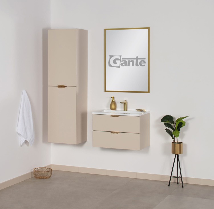 beżowa szafka do łazienki 60 cm jasny beż kolekcja Magnolia z 2 szufladami (5).jpg