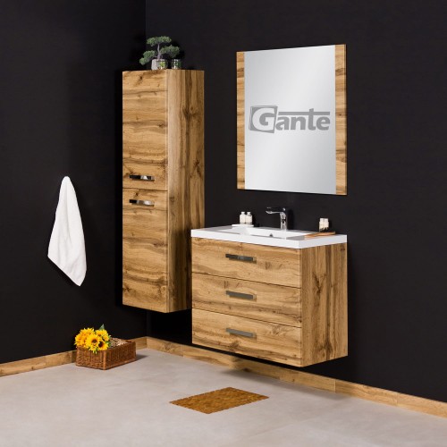Szafka łazienkowa 80 cm 3 szuflady dekor dąb naturalny z umywalką 80 cm kolekcja Fokus (2).jpg