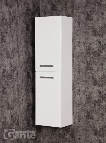 Wiszący regał łazienkowy biały połysk 2 drzwiowy dużo półek (1).jpg