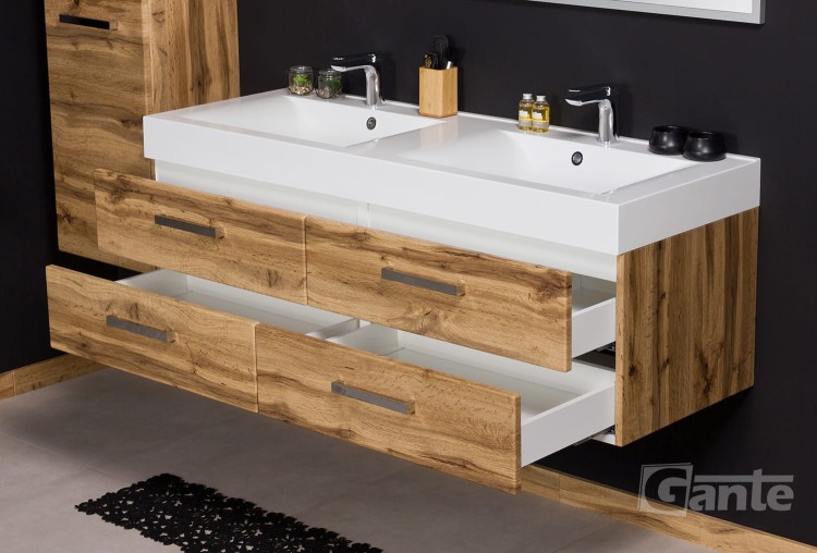 wiszaca szafka łazienkowa 4 szuflady podwójna umywalka 120 cm  głębokość 50 cm dekor dąb naturalny (5).jpg