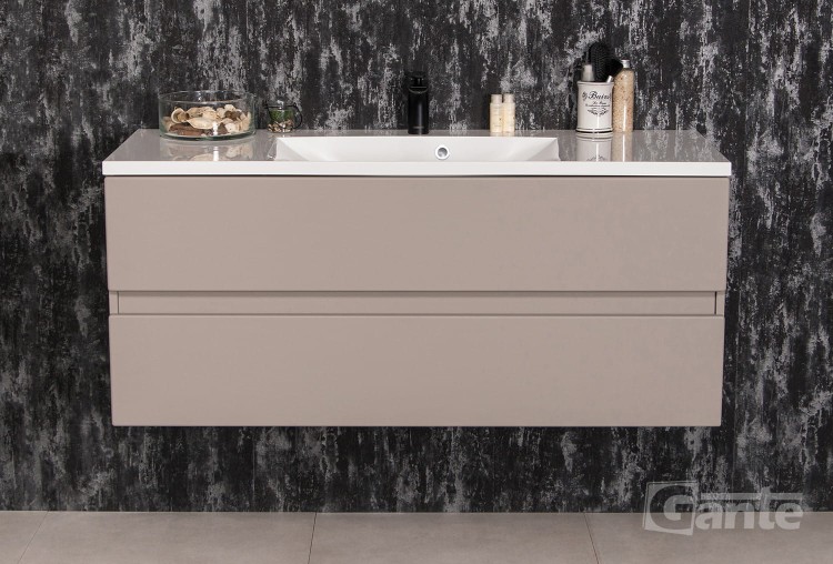 szafka do łazienki 120 cm w beżowym kolorze umywalka z blatem odstawczym 100 cm kolekcja Esto (3).jpg