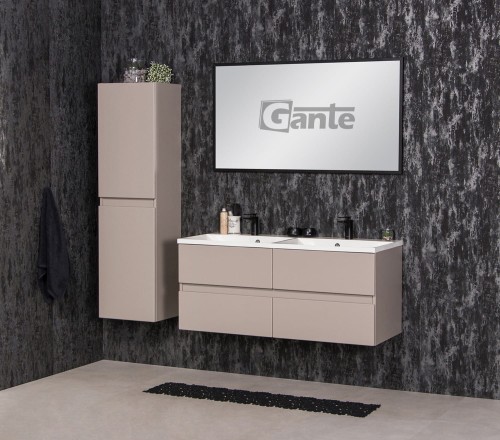 beżowa szafka do łazienki 2 osobowa umywalka kolor szafki beż kaszmir 4 szuflady kolekcja Esto (2).jpg