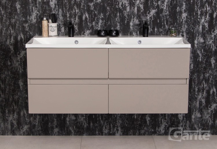 beżowa szafka do łazienki 2 osobowa umywalka kolor szafki beż kaszmir 4 szuflady kolekcja Esto (3).jpg