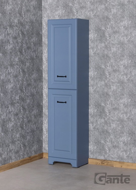 niebieski regał łazienkowy w angielskim stylu kolekcja Finea (2).jpg