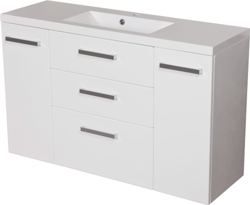 duża szafka łazienkowa z umywalką szerokość 120 cm  głebokość 40 cm