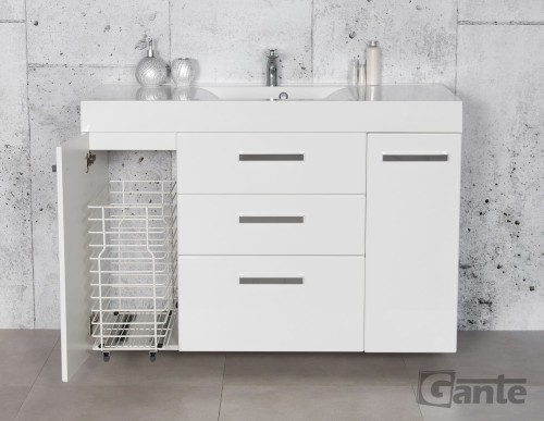 kosz do szafki łazienkowej szafka z koszem na pranie głębokość 50 cm