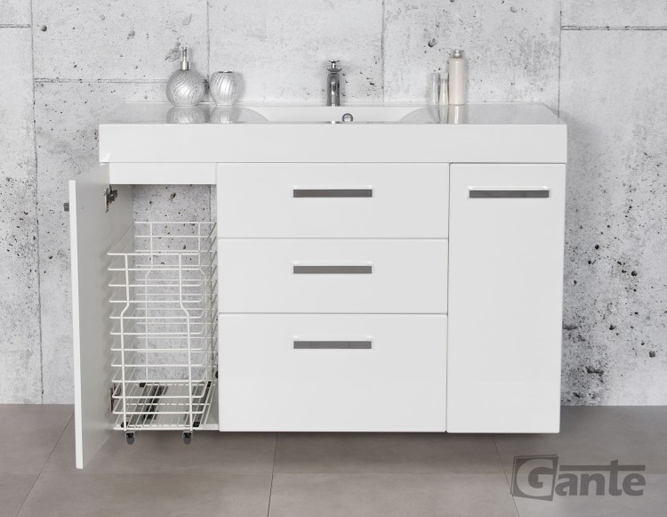 kosz do szafki łazienkowej szafka z koszem na pranie głębokość 50 cm