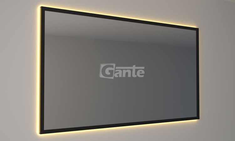 lustro z oświetleniem Led w czarnej ramie 120 cm x 65 cm (7).jpg