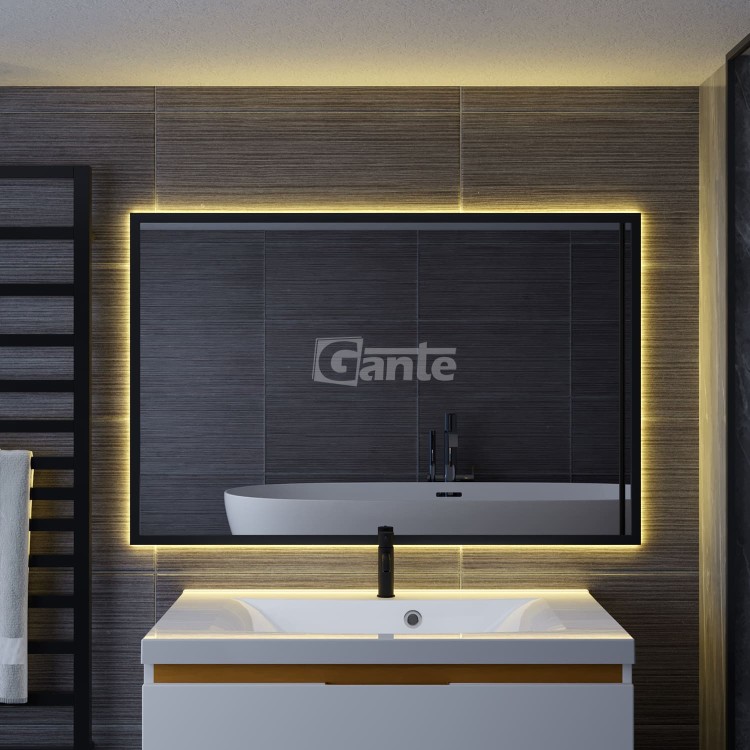 lustro z oświetleniem Led w czarnej ramie 100 cm x 65 cm (2).jpg