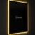 lustro z oświetleniem Led w czarnej ramie 60 cm x 80 cm