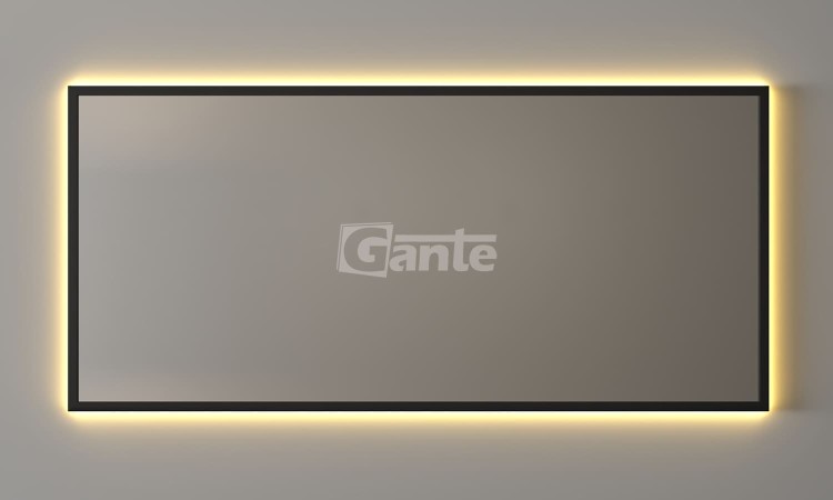 lustro z oświetleniem Led w czarnej ramie 140 cm x 65 cm (4).jpg