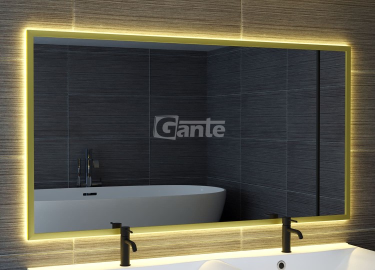 lustro w złotej prostej ramie 120 cm podświetlane (1).jpg