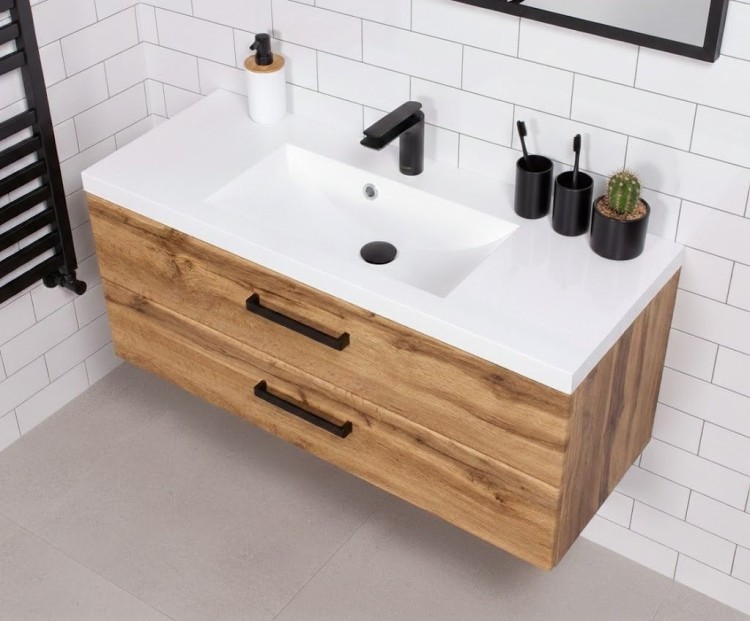 nowoczesna-szafka-lazienkowa-z-umywalka-100cm- dekor-dab-czarne-uchwyty-od-Mantes.jpg