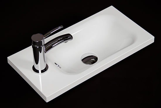 Umywalka do łazienki 50 cm szerokości 25 głebokości kolor biały połysk Flat (3).jpg