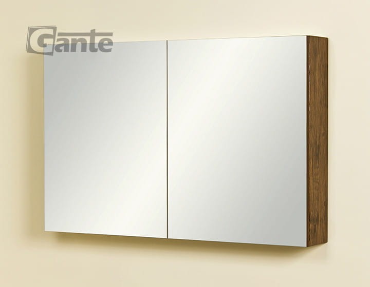 Szafka lustrzana - antyczne drewno