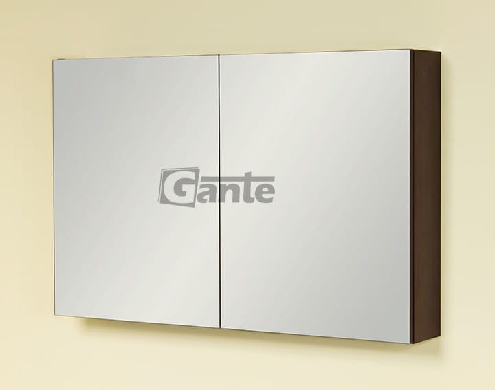 Szafka lustrzana 90 cm wenge mat