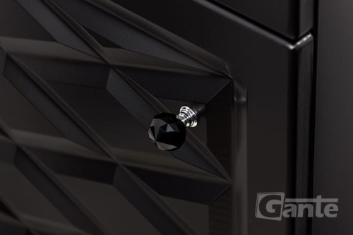 Regał łazienkowy Cobra - czarny