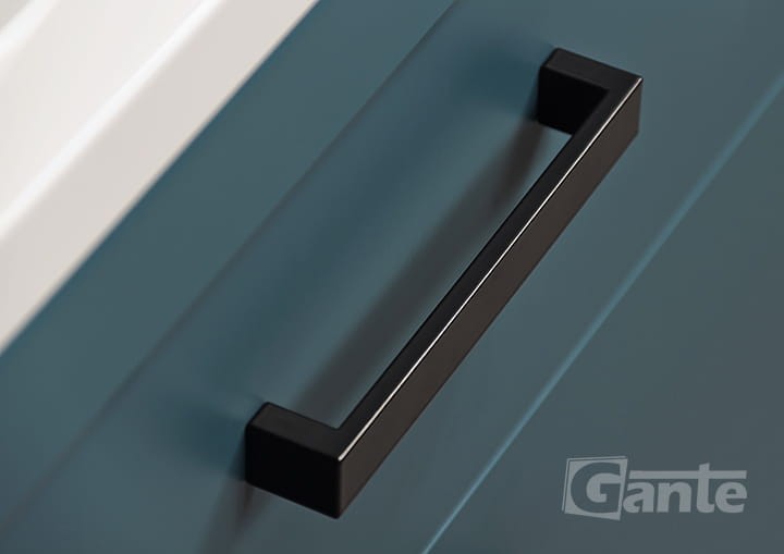 Niebieska szafka do łazienki Meiva 120 cm