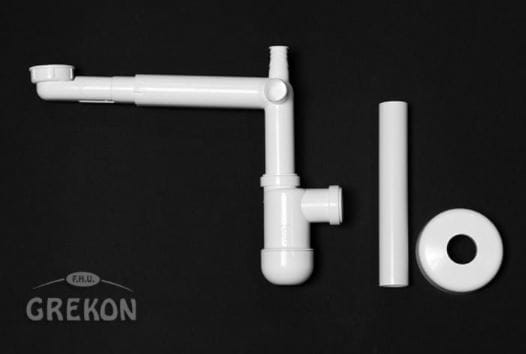 Syfon umywalkowy tylnego montażu Preloc