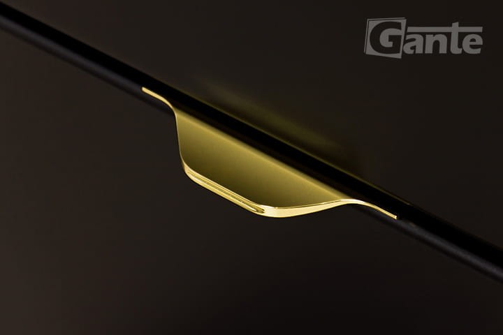 Uchwyt meblowy złoty połysk