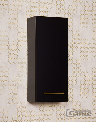 Mała szafka wisząca 30 cm złote uchwyty kolekcja Belli gold