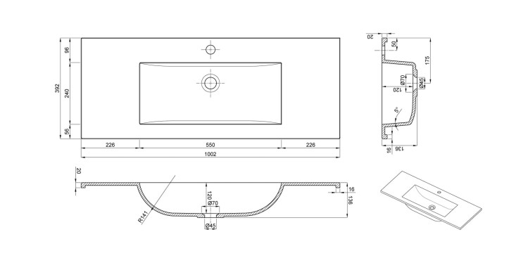 Umywalka 100 cm Kiddy rysunek techniczny.jpg