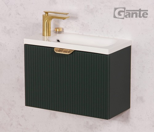 Zielona mała szafka łazienkowa szerokość 50 cm kolekcja Fresco głębokość 25 cm (2).jpg