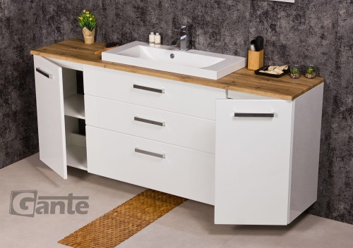 biała szafka z blatem w dekorze dębu 180 cm  (5).jpg