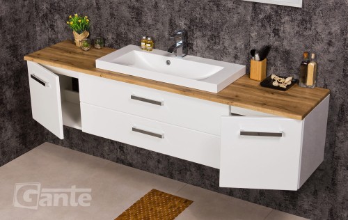 Duża biała szafka do łazienki z dębowym blatem o szerokości 180 cm  (5).jpg