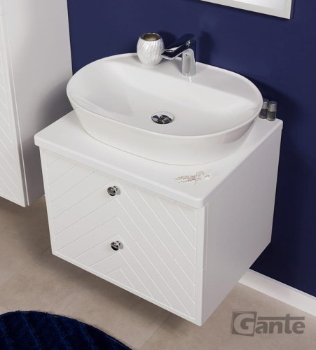 Szafka łazienkowa biały mat kolekcja mebli łazienkowych Kodi front w jodełkę 60 cm umywalka nablatowa (3).jpg