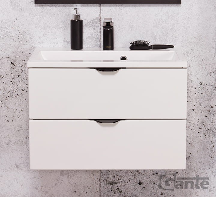 Szafka pod umywalkę Victa 60 cm 2 szuflady biały mat z czarnymi uchwytami  (2).jpg