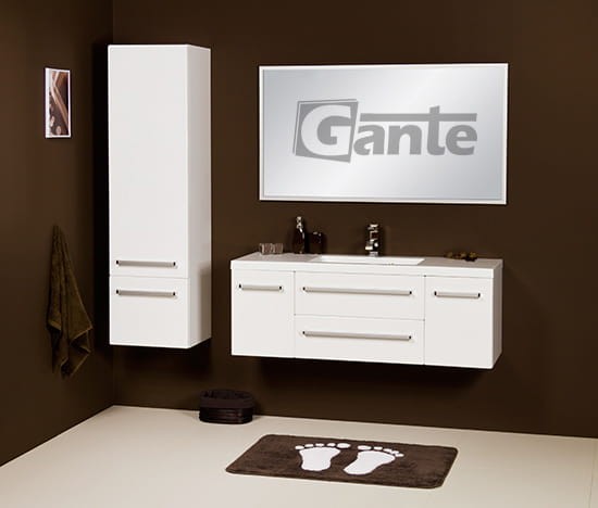 Lustro łazienkowe 100x65 cm w ramie aluminiowej